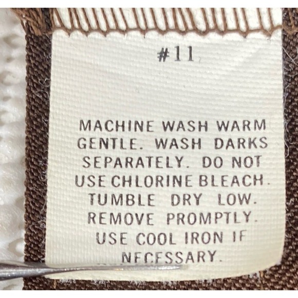 H Bar C Ranchwear El Dorado Big Shirt Pearl Snap Western Brown Size 16 1/2 - Picture 6 of 6